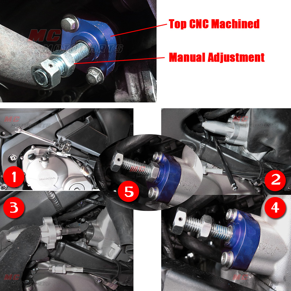 Honda f4i chain adjustment #2